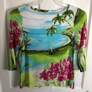 NWT Woman’s LAGOON Blouse Size PM